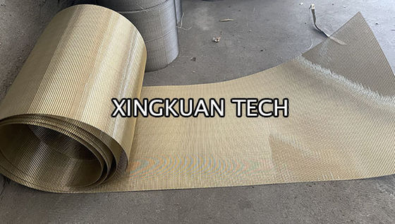 0.308mReverse Dutch Woven Wire Mesh Screen Copper Clad Steel For Auto Screen Changer RDW