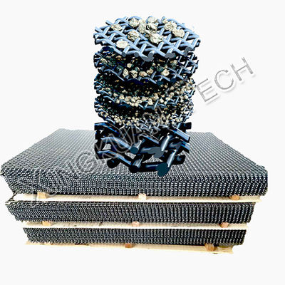 Quarry Mine Screen Mesh Manganese Steel 65Mn 30Mn Material with long life using