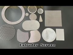 Stainless Steel Extruder Screen Mesh Filter Foreign Particles From Melt Plastic