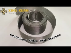 Continous filter belt screen for screen changer